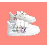 ALCdesing Baskılı Kız Çocuk Hafif Taban Rahat Kalıp Kız Çocuk Spor Ayakkabı ve Sneakers - Beyaz