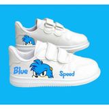 ALCdesing Baskılı Tam Kalıp Rahat Taban Erkek Çocuk Spor Ayakkabı ve Sneakers - Beyaz