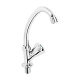 Alcera 31784232 Truva Elips Mermer Üstü Tekli Lavabo Bataryası