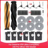 Alchemy Craft Dreame X50 Ultra Complete/ L50 Pro Ultra/ X50 Master Robot Süpürge Aksesuarları, Yedek Parça Seti (Yurt Dışından)