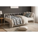 Alchera Daybed Metal Karyola, Beyaz, 90X200