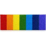 Alçimart Çim Çit Pvc Renkli Çim Çit - Gökkuşağı Renkli Tel Örgü - Gökkuşağı Renkli Bahçe Dekoratifi - Gökkuşağı Çit Çim Çitli Bahçe Teli - 100 cm x 6 m