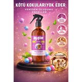 ALÇİN Kedi Kumu Ve Tuvaleti Koku Giderici,Bubble Gum Parfümü Spreyi