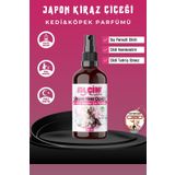 Alçin Kedi Ve Köpek Parfümü Parazit Karşıtı Içerikli Japon Kiraz Çiçeği Kokulu 100 Ml Cam Şişe