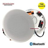 Alçıpan Tavan Hoparlör Bluetooth Özellikli (220 Volt Bağla Çalıştır)