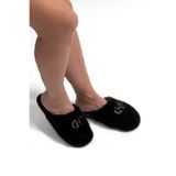 Alda Kadın Peluş Ev Terliği Siyah 36/40
