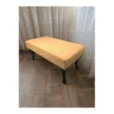 Aldagelsin Ayak Ucu Kapı Önü Antre Düz Bench Puf Orta Sehpa Siyah Ayak (120*45) Vizon 120 X 45