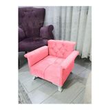 Aldagelsin Chester Dekoratif Çocuk Koltuğu Pembe