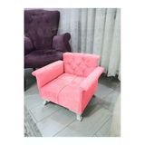 Aldagelsin Chester Dekoratif Çocuk Koltuğu Pembe