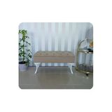 Aldagelsin Lüks Yarım Sandıklı Kapitoneli Dekoratif Puf Bench 120Cm Vizon