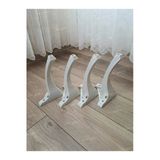 Aldagelsin Mobilya Koltuk Sehpa Komidin Puf Bench Lükens Ayak 28 Cm 4 Adet