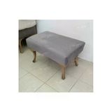 aldagelsin Puf Bench Orta Sehpa 75 cm Gri 75 x 45