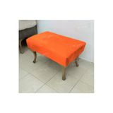 aldagelsin Puf Bench Orta Sehpa 75 cm Turuncu 75 x 45