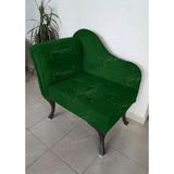 Aldagelsin Tekli Köşe Koltuğu Josefin Bench Siyah Ayak - Yeşil