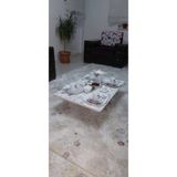 AldaGelsin Yeni Model Dikdörtgen Yer Sofrası 60 x 90 cm - Beyaz