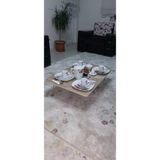 AldaGelsin Yeni Model Dikdörtgen Yer Sofrası 60 x 90 cm - Kahverengi