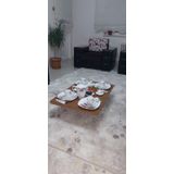 aldagelsin Yeni Model Dikdörtgen Yer Sofrası (70 * 120) Ceviz
