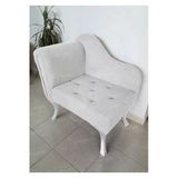 Aldagelsin Yeni Model Tekli Köşe Koltuğu Josefin Bench Beyaz Ayak Beyaz 75 X 45