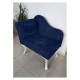 Aldagelsin Yeni Model Tekli Köşe Koltuğu Josefin Bench Beyaz Ayak Laci 75 X 45