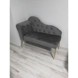 AldaGelsin Yeni Nesil Metal Gold Ayak Alda Josefin 110 cm - Gri