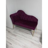 AldaGelsin Yeni Nesil Metal Gold Ayak Alda Josefin 120 cm - Mor