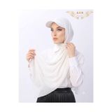 ALDAIYR Şapkalı Boneli Hazır Şal Hijab SANDY