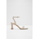 Aldo Austorai Sandalet Yüksek Topuklu Sandalet Abiye Sandalet - Naturel - Ekru