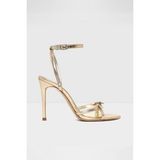 Aldo Corina-Tr Sandalet Yüksek Topuklu Sandalet Abiye Sandalet - Sarı - Gold