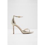 Aldo Creride Sandalet Yüksek Topuklu Sandalet Abiye Sandalet - Sarı - Gold