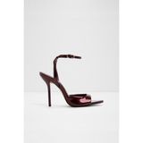 Aldo Forevermore Sandalet Yüksek Topuklu Sandalet Abiye Sandalet - Kırmızı - Bordo
