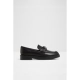 Aldo GWAJAR - Kadın Siyah Hakiki Deri Blok Topuklu Slip-On Loafer