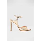 Aldo Leni-Tr Sandalet Yüksek Topuklu Sandalet Abiye Sandalet - Sarı - Gold