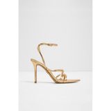 Aldo Solania Sandalet Yüksek Topuklu Sandalet Abiye Sandalet - Sarı - Gold