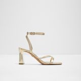 Aldo Stellare Sandalet Orta Boy Topuklu Sandalet - Gold