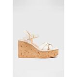 Aldo Tamant-Tr Sandalet Dolgu Sandalet Yüksek Topuklu Sandalet - Beyaz