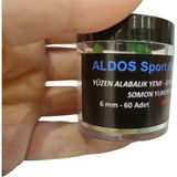 Aldos Sport Fishing Karides Kokulu Yüzen Silikon Top Alabalık Somon Yemi, Somon Yumurtası Yüzen Alabalık Yemi (60 Adet) - Koyu Yeşil