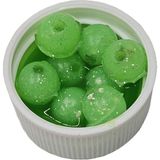 Aldos Sport Fishing Sarımsak Kokulu 8 mm Silikon Yumuşak Yüzen Sazan Turna Çupra Levrek Dip Yemi (40 Adet)