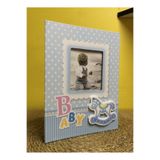 Aledo 10x15cm 200'lük Erkek Bebek Desenli Fotoğraf Albümü ALD-PP46200-2mavi