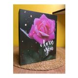 Aledo 10x15cm 200'lük Gül Desenli Delüks Fotoğraf Albümü