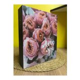 Aledo 10x15cm 200'lük Gül Desenli Delüks Love Fotoğraf Albümü