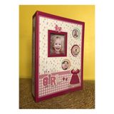 Aledo 10x15cm 200'lük Kız Bebek Desenli Fotoğraf Albümü ALD-PP46200-3 Pembe