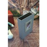 Aledo 10x15cm 200'lük Koton Desenli Lüx Fotoğraf Albümü Acr-16wpp46200 Vizon
