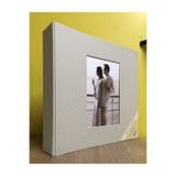 Aledo 10x15cm 600'lük Koton Desenli Klasörlü Lüks Fotoğraf Albümü ALD-16WPP46600 (KREM)