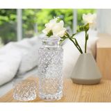 Alegre Glass El Yapımı Cam Kafes Başucu Sürahisi 730 ml