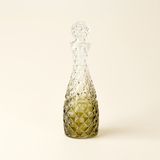 Alegre Glass Iris Kapaklı Karaf - Yeşil - 1 Lt