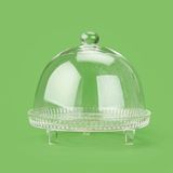 Alegre Glass Lulu 22x20 cm Kristal Kapaklı Fanus