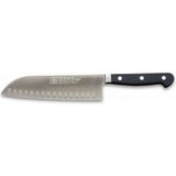 Alem 61950 - Sıcak Dövme Oluklu Santoku Şef Bıçağı 18 cm
