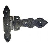 Alem Antika Tarz Dekoratif Pirinç Kuyruklu Düğmeli Menteşe No1 - 117X142 Mm, Oksit