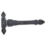Alem Antika Tarz Dekoratif Pirinç Kuyruklu Lale Menteşe - 147X193 Mm, Oksit