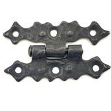 Alem Antika Tarz Dekoratif Pirinç Yıldız Menteşe - 63X36 Mm, Oksit